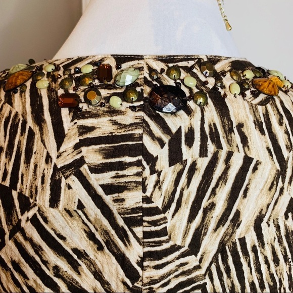 Chico’s Jungle Fusion Jeweliete Cairo Jacket - Picture 5 of 7